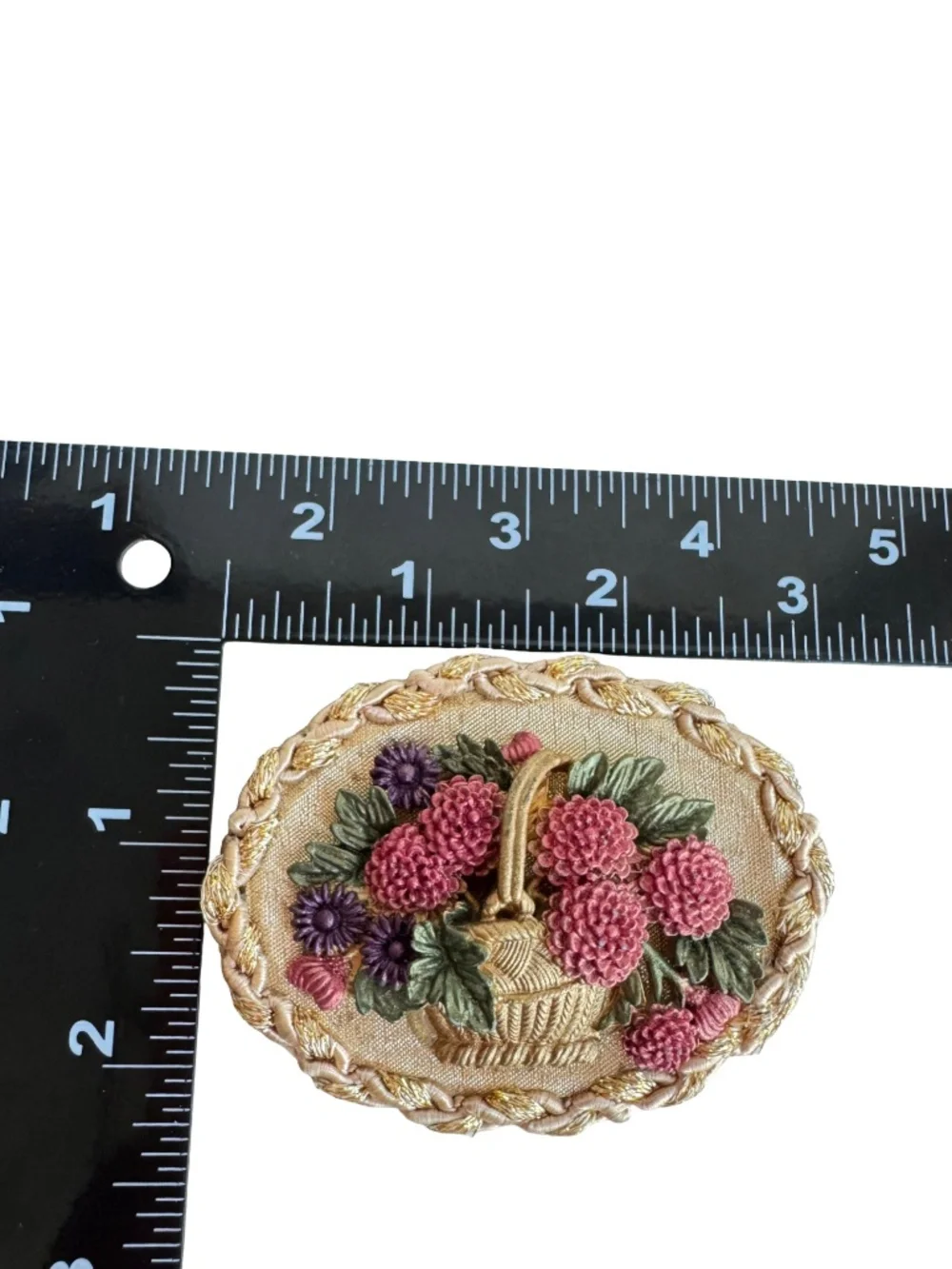 Vintage flower basket